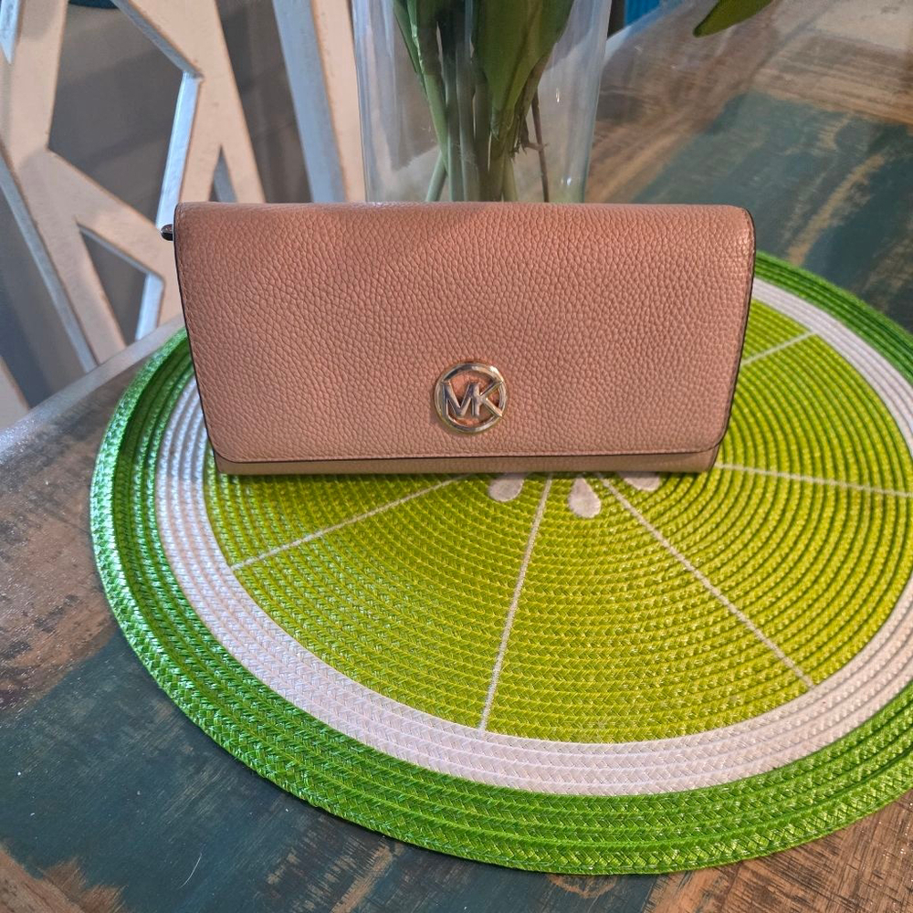 Michael Kors Pebbled Leather Wallet